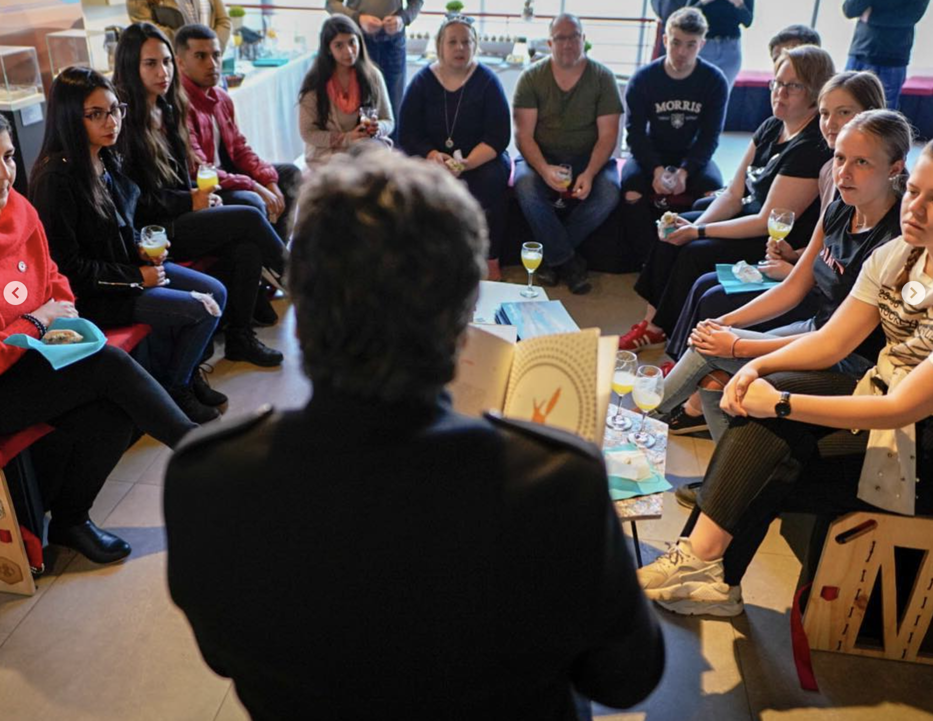 Meeting of Students with Visitors from Sweden