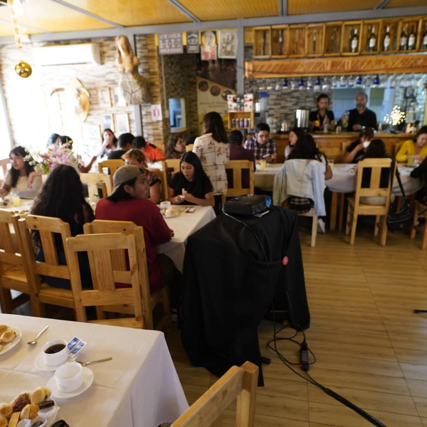 Meeting of Students and their families at Tierra Amarilla