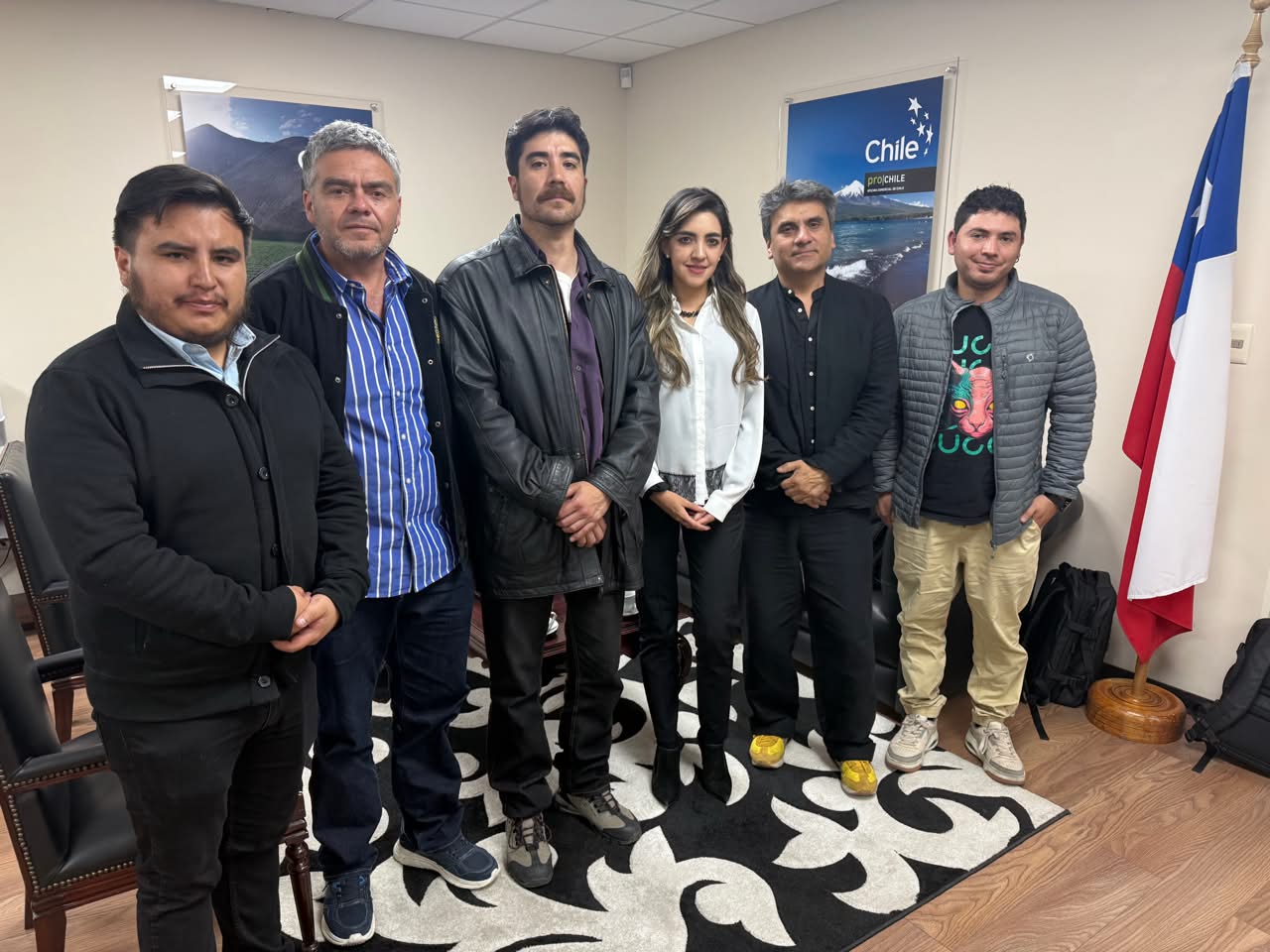 Participants of a meeting with catalytic-A at an office at ProChile
