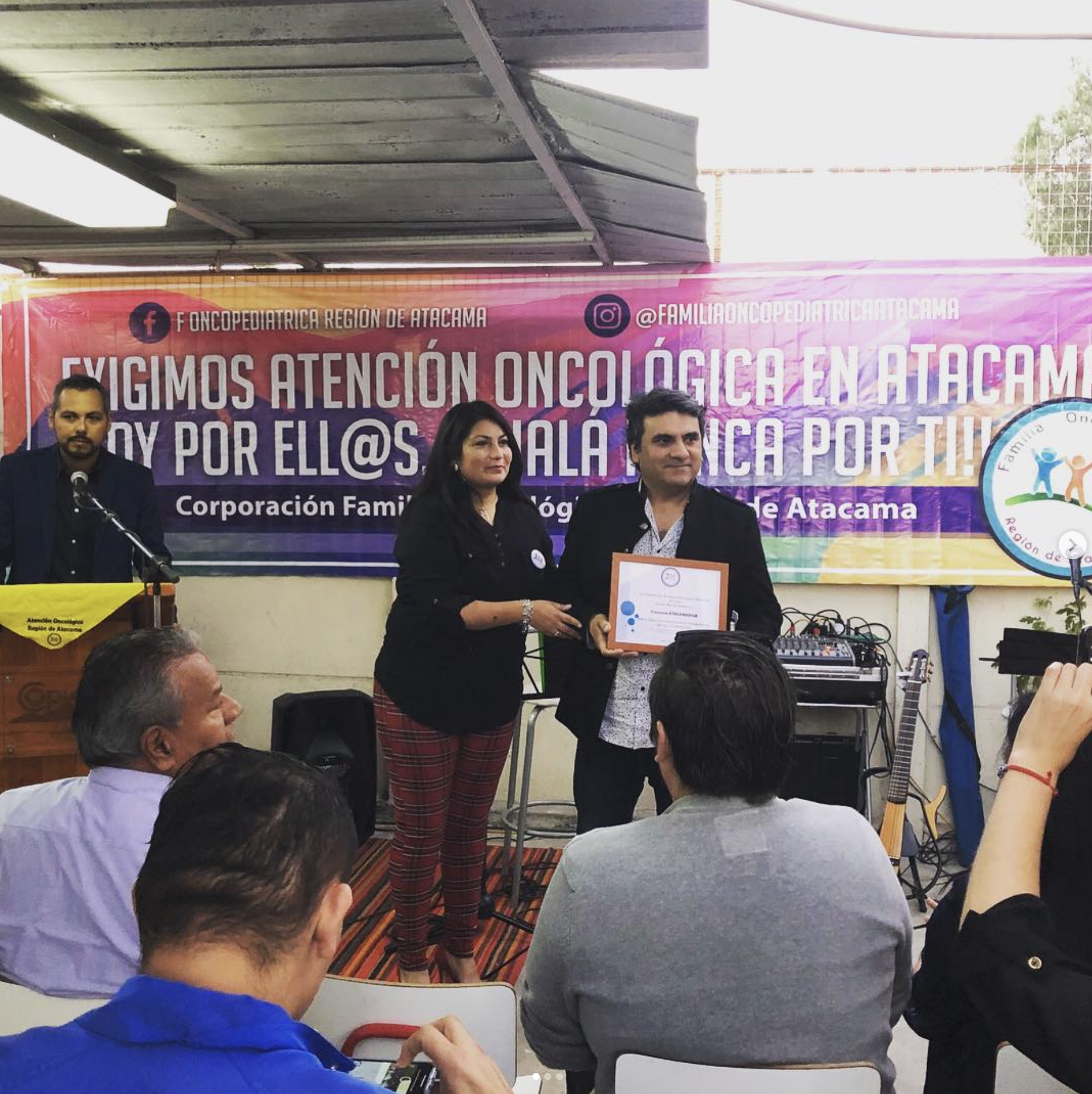Reunion of Unco-Paediatric families of Atacama