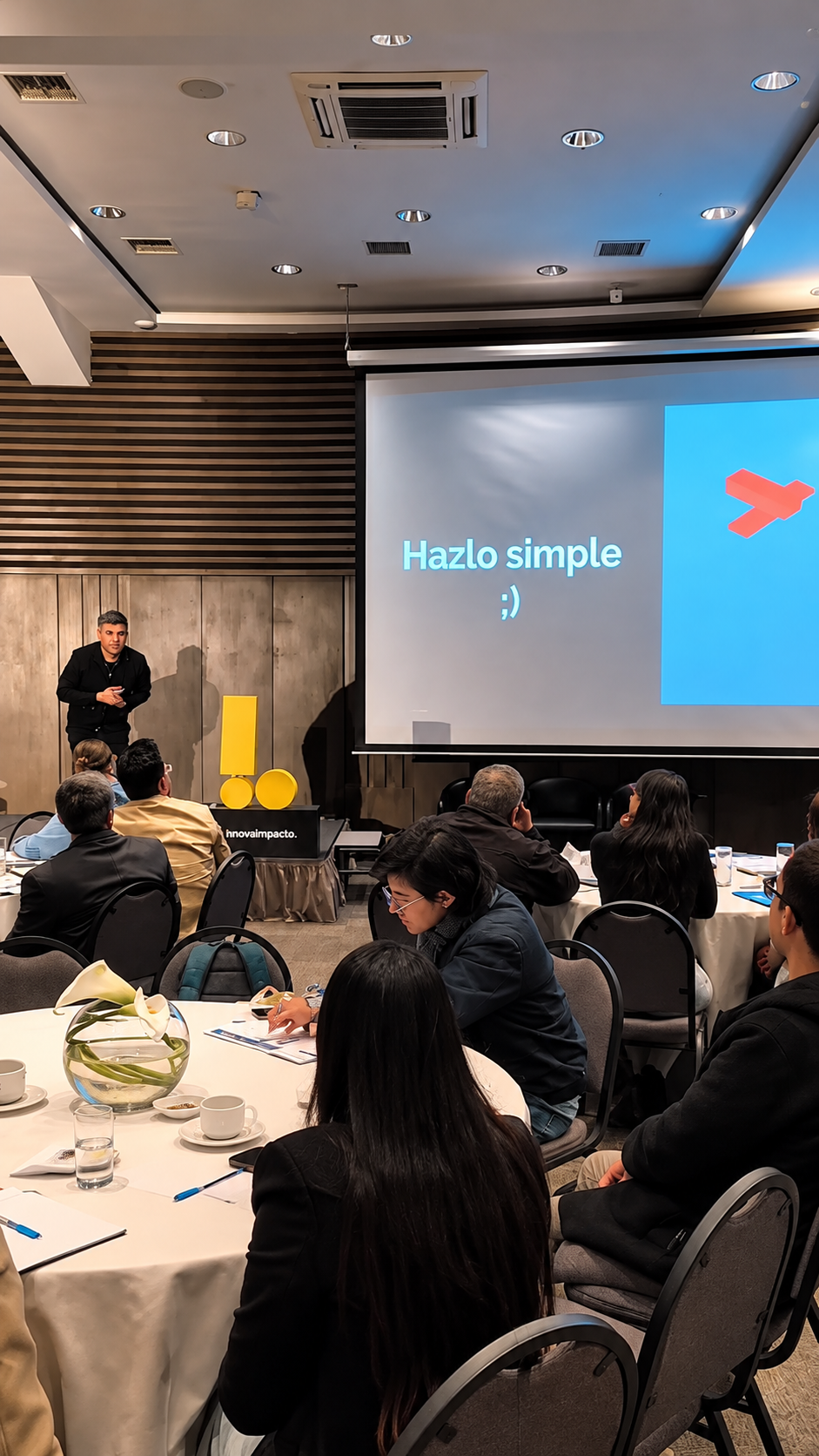 Presentation during InnovaImpacto Bolivia