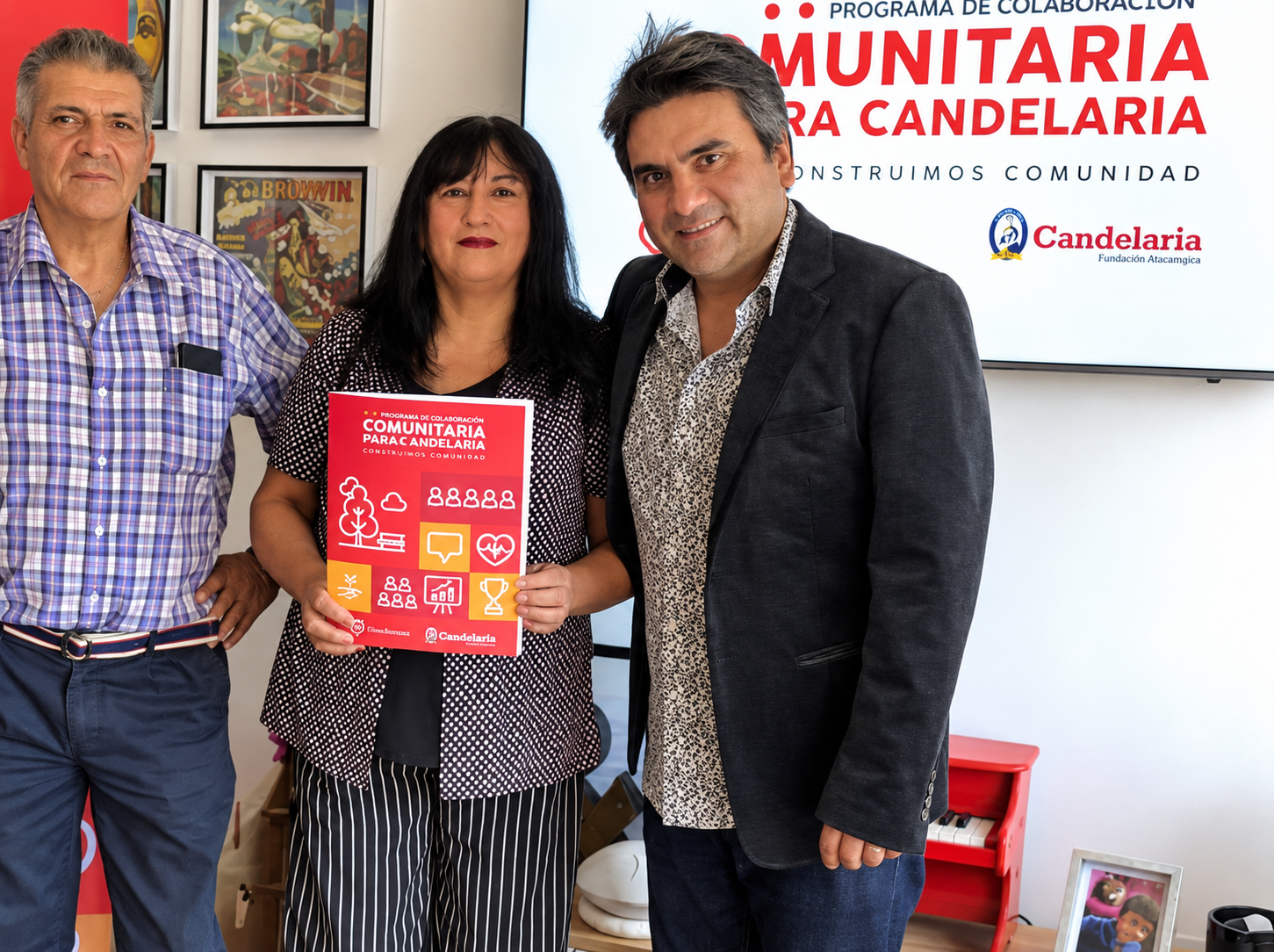 Representatives of organisations with Programa de Colaboración Comunitaria